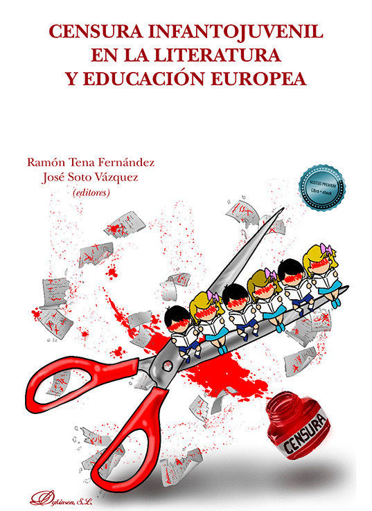 CENSURA INFANTOJUVENIL EN LA LITERATURA Y EDUCACION EUROPEA | portada del libro