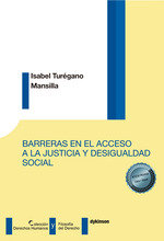 Barreras en el acceso a la justicia y desigualdad social, de TUREGANO MANSILLA, ISABEL | portada del libro
