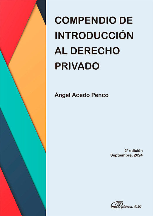 COMPENDIO DE INTRODUCCION AL DERECHO PRIVADO, de ACEDO PENCO, ANGEL | portada del libro