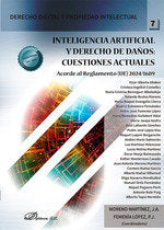 INTELIGENCIA ARTIFICIAL Y DERECHO DE DAÑOS CUESTIONES ACTUA, de AA.VV. | portada del libro