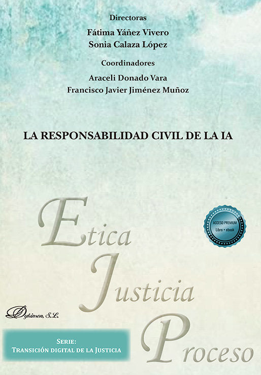 La responsabilidad civil de la IA, de AA.VV. | portada del libro