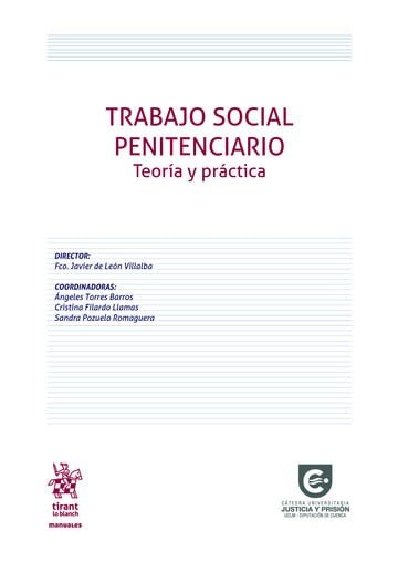TRABAJO SOCIAL PENITENCIARIO TEORIA Y PRACTICA, de LEON VILLALBA | portada del libro