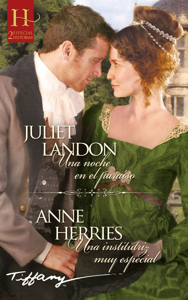 UNA NOCHE EN EL PARAISO - UNA INSTITUTRIZ MUY ESPECIAL, de LANDON | portada del libro