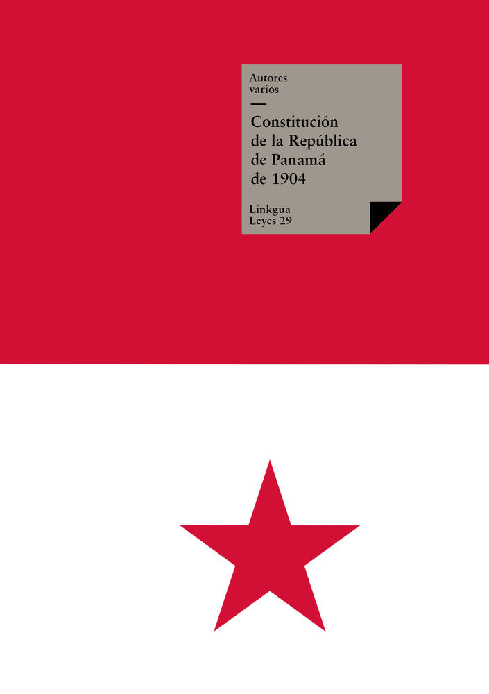Constitución de la República de Panamá de 1904, de Varios, Autores | portada del libro