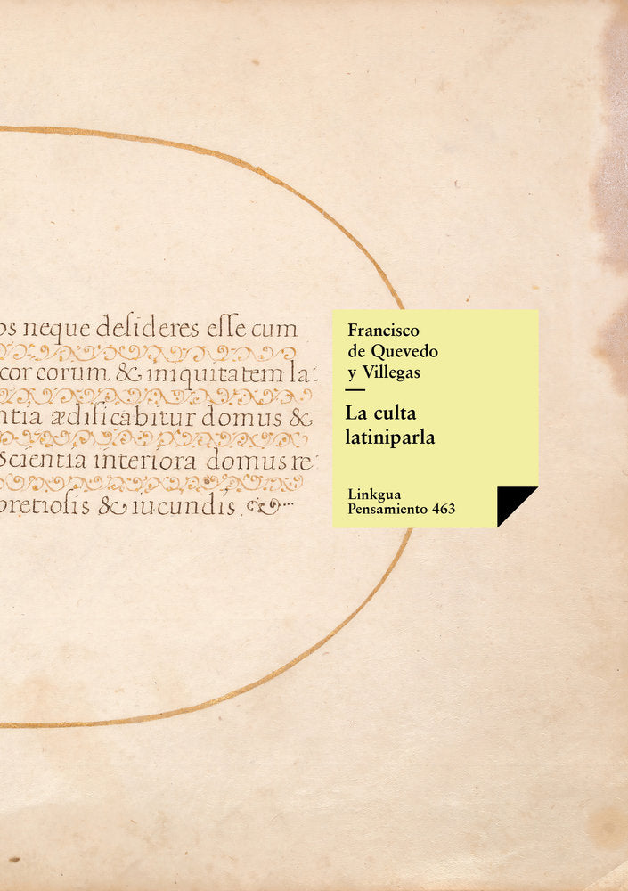 La culta latiniparla, de de Quevedo, Francisco | portada del libro