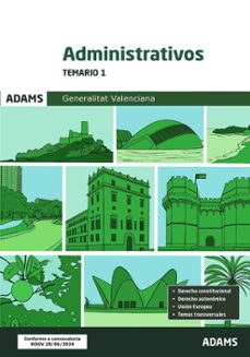 Temario 1 Administrativos Generalitat Valenciana, de AA.VV. | portada del libro