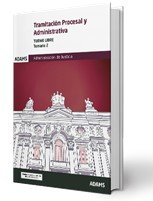 TRAMITACION PROCESAL Y ADMINISTRATIVA ( TURNO LIBRE) - TEMARIO 2 | portada del libro
