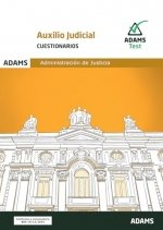AUXILIO JUDICIAL - CUESTIONARIOS | portada del libro