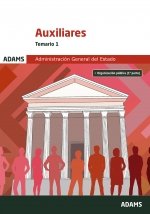 TEMARIO 1. AUXILIARES ADMINISTRACION GENERAL DEL ESTADO, de VV.AA. | portada del libro