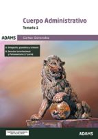 CUERPO ADMINISTRATIVO ( CORTES GENERALES) - TEMARIO 1, de Varios autores | portada del libro