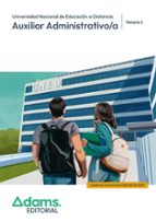 AUXILIAR ADMINISTRATIVO/A ( UNED) - TEMARIO 1, de Varios autores | portada del libro