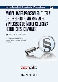 MODALIDADES PROCESALES TUTELA DE DERECHOS FUNDAMENTALES Y P, de NOVOA MENDOZA, ALBERTO | portada del libro