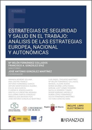 ESTRATEGIAS SEGURIDAD Y SALUD EN EL TRABAJO ANALISIS ESTRATE | portada del libro
