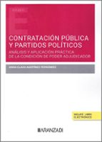 CONTRATACION PUBLICA Y PARTIDOS POLITICOS, de ANNA CLARA MARTINEZ FERNANDEZ | portada del libro