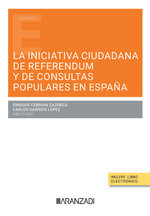 INICIATIVA CIUDADANA REFERENDUM Y CONSULTAS POPULARES ESPAÑA, de AA.VV. | portada del libro