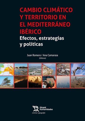 CAMBIO CLIMATICO Y TERRITORIO EN EL MEDITERRANEO IBERICO, de ROMER | portada del libro