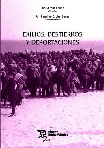 Exilios destierros deportaciones, de Penche Gonzalez | portada del libro