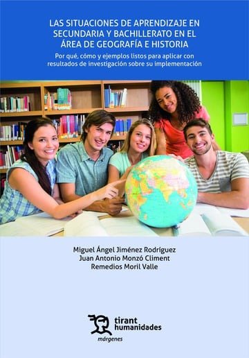 LAS SITUACIONES DE APRENDIZAJE EN SECUNDARIA Y BACHILLERATO EN EL AREA DE GEOGRA, de JIMENEZ RODRIGUEZ | portada del libro