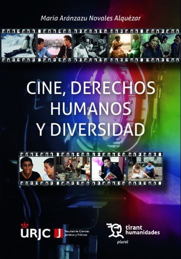 CINE, DERECHOS HUMANOS Y DIVERSIDAD, de NOVALES ALQUEZAR | portada del libro