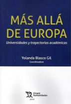 MAS ALLA DE EUROPA, de Yolanda Blasco Gil | portada del libro
