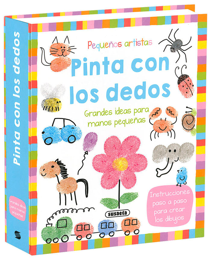 PINTA CON LOS DEDOS, de SUSAETA | portada del libro