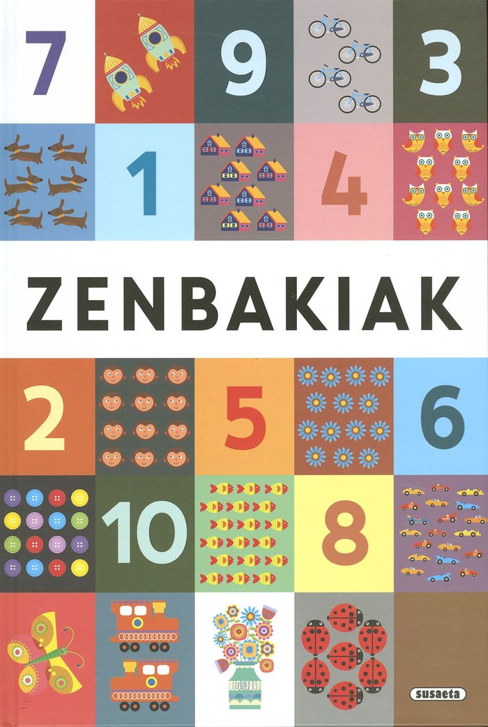 ZENBAKIAK, de EDICIONES, SUSAETA | portada del libro