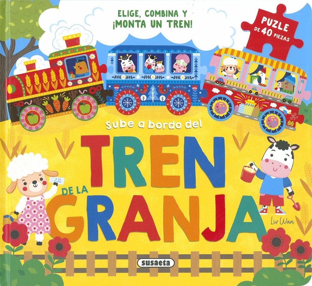 EL TREN DE LA GRANJA, de SUSAETA EDICIONES | portada del libro