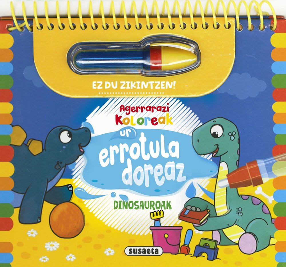 DINOSAUROAK, de EDICIONES, SUSAETA | portada del libro