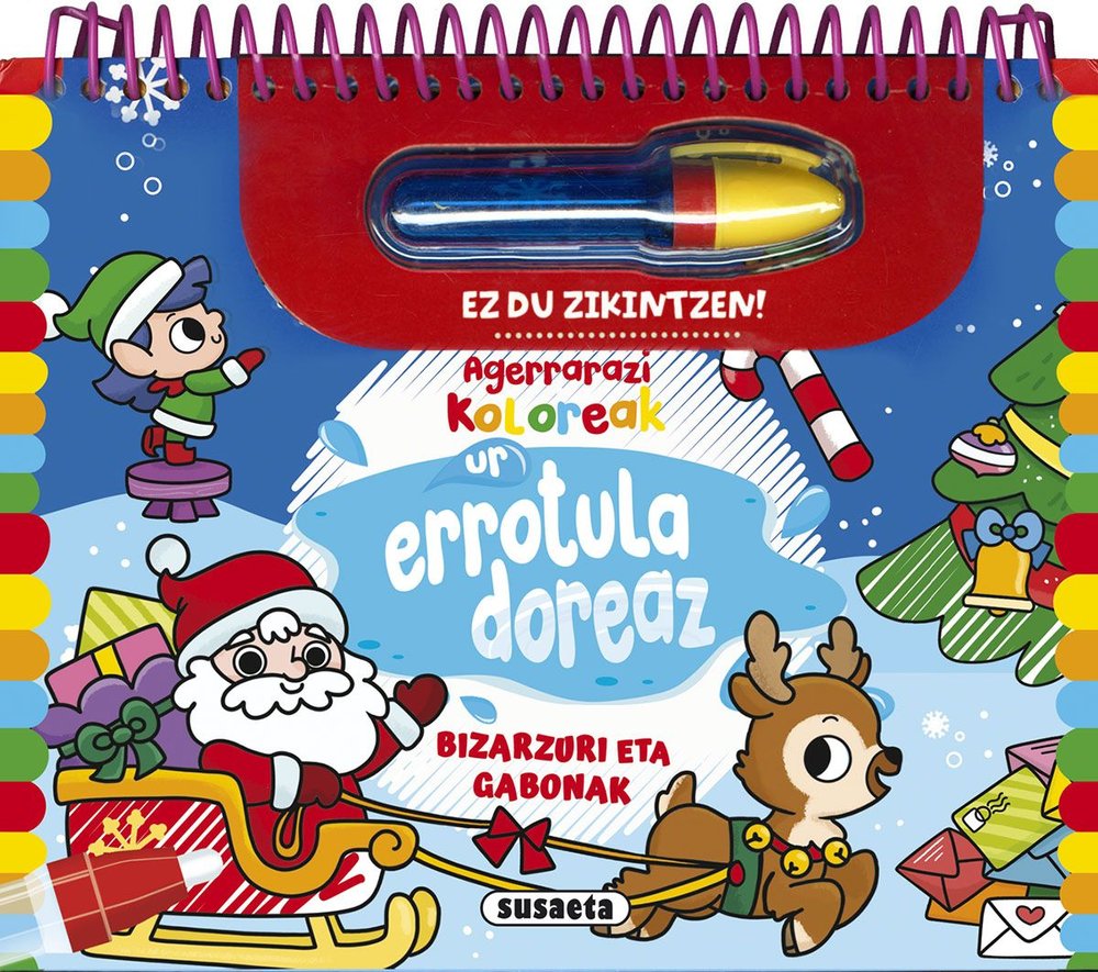 PAPA NOEL Y LA NAVIDAD, de SUSAETA EDICIONES | portada del libro
