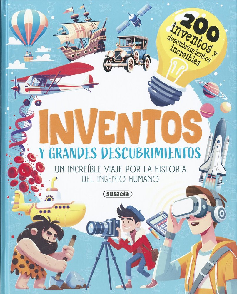 INVENTOS Y GRANDES DESCUBRIMIENTOS, de IZQUIERDO, MAITE | portada del libro