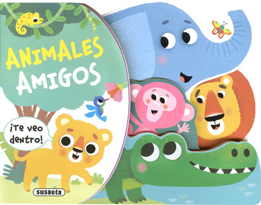 ANIMALES AMIGOS, de SUSAETA EDICIONES | portada del libro