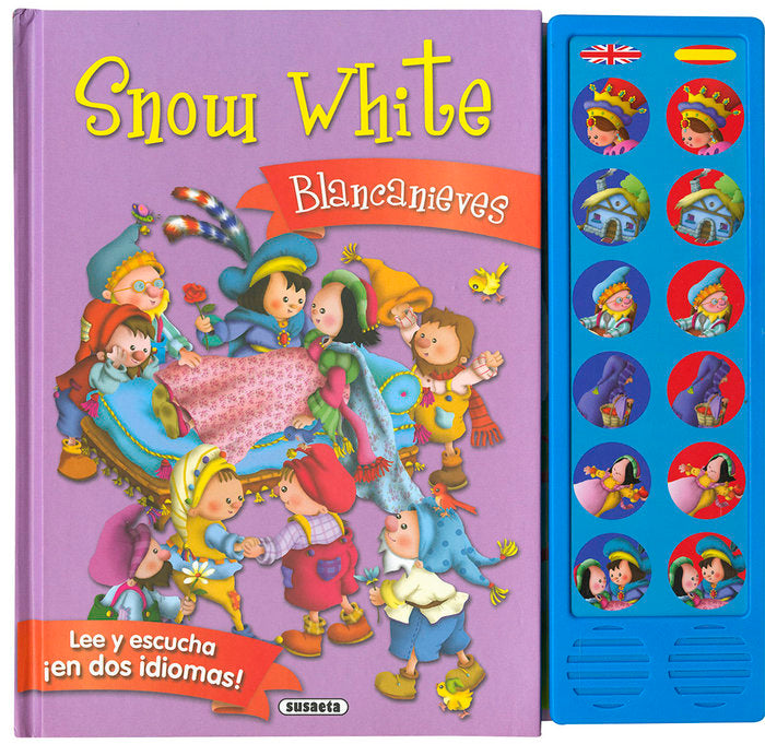 BLANCANIEVES - SNOW WHITE, de SUSAETA | portada del libro