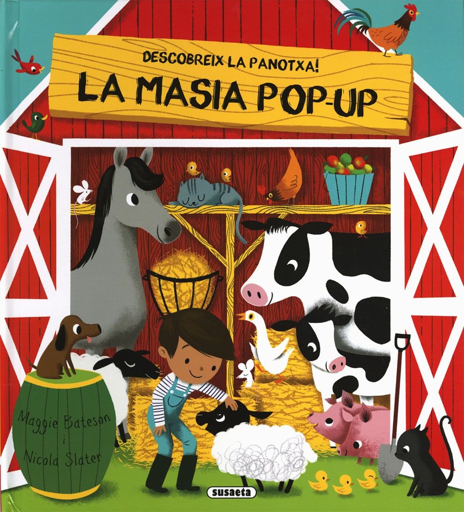 DESCOBREIX LA PANOTXA! LA MASIA POP-UP, de BATESON, MAGGIE | portada del libro
