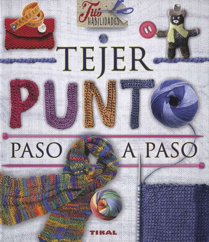 TEJER PUNTO PASO A PASO | portada del libro