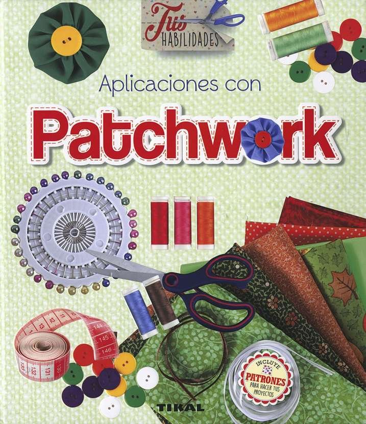 APLICACIONES CON PATCHWORK | portada del libro
