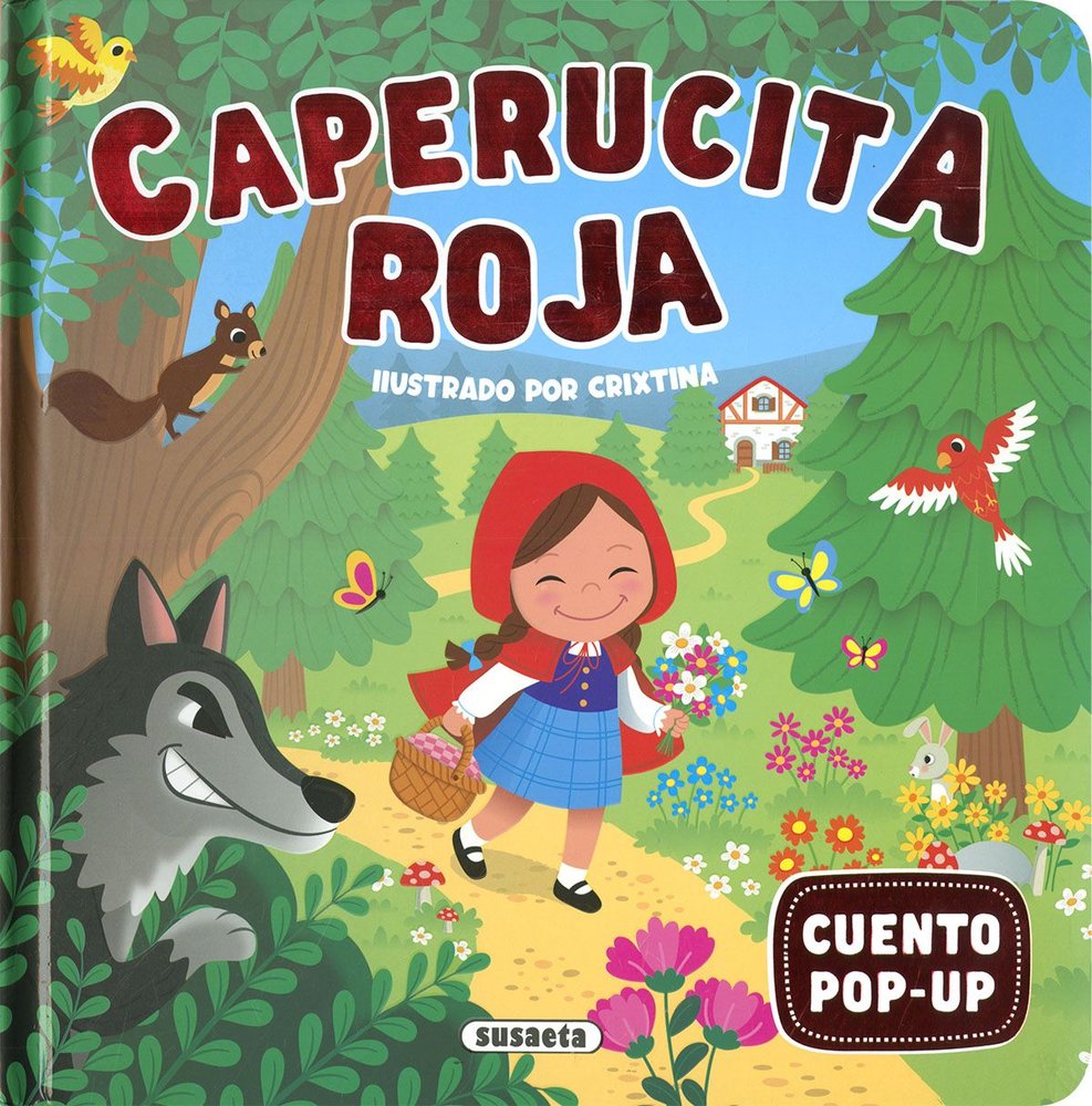 CAPERUCITA ROJA, de GARCIA GANGA | portada del libro