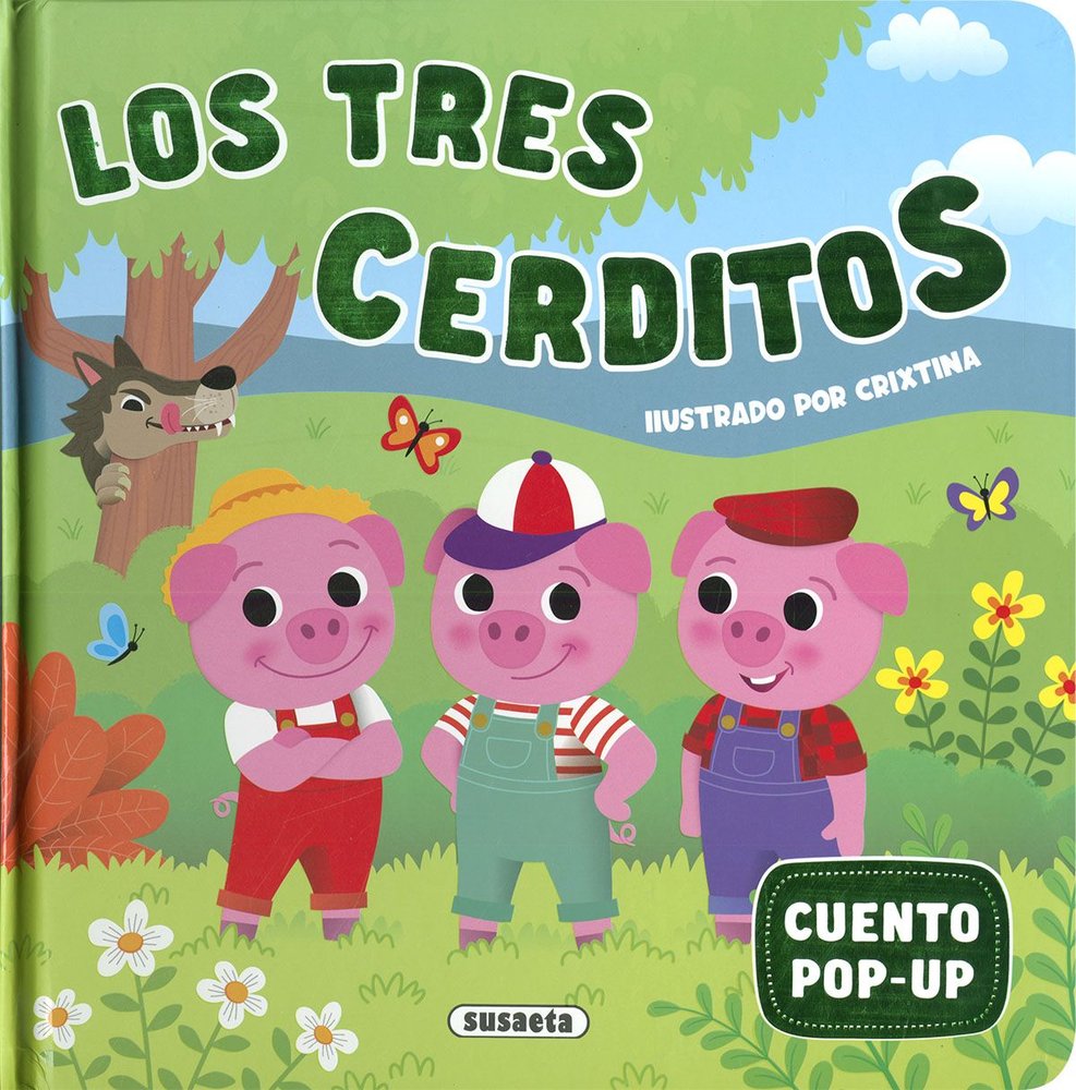 LOS TRES CERDITOS, de GARCIA GANGA | portada del libro