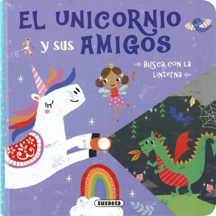 EL UNICORNIO Y SUS AMIGOS, de SUSAETA EDICIONES | portada del libro