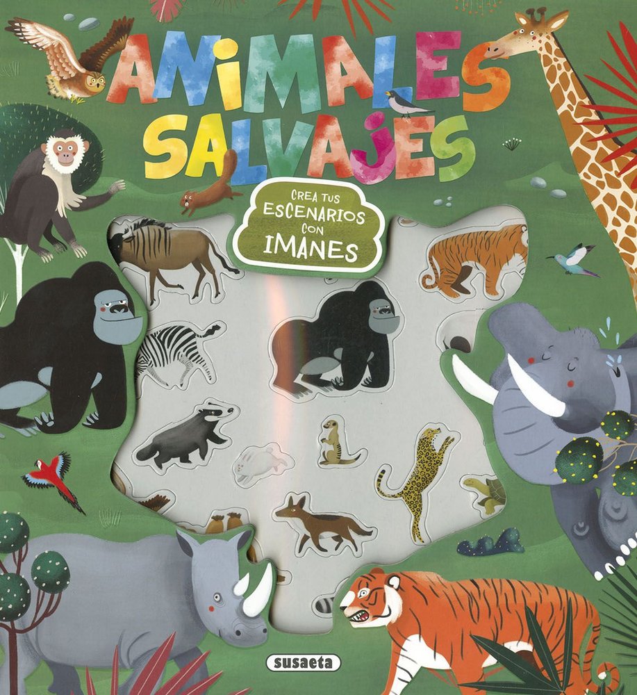 ANIMALES SALVAJES, de SUSAETA EDICIONES | portada del libro