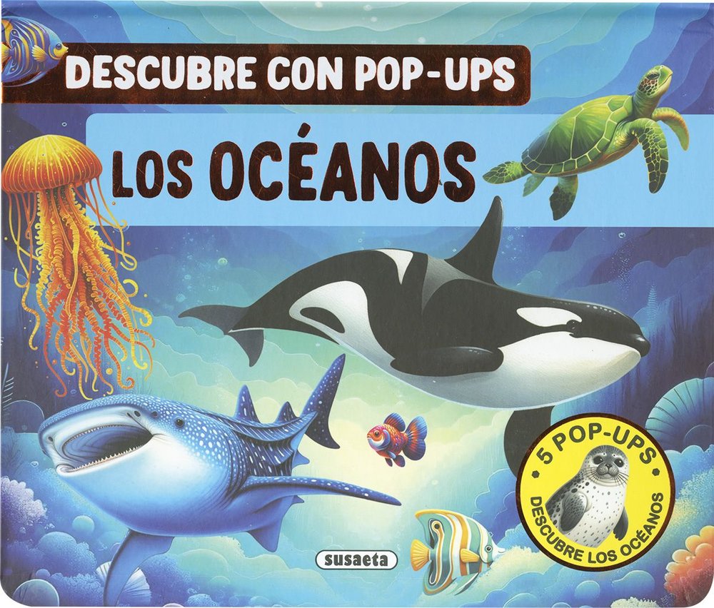 LOS OCEANOS, de SUSAETA EDICIONES | portada del libro