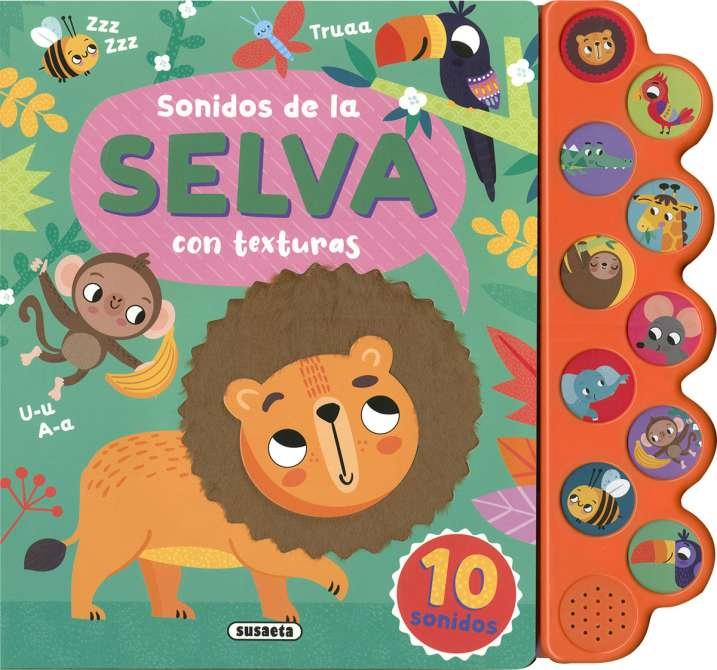 SONIDOS DE LA SELVA, de SUSAETA EDICIONES | portada del libro