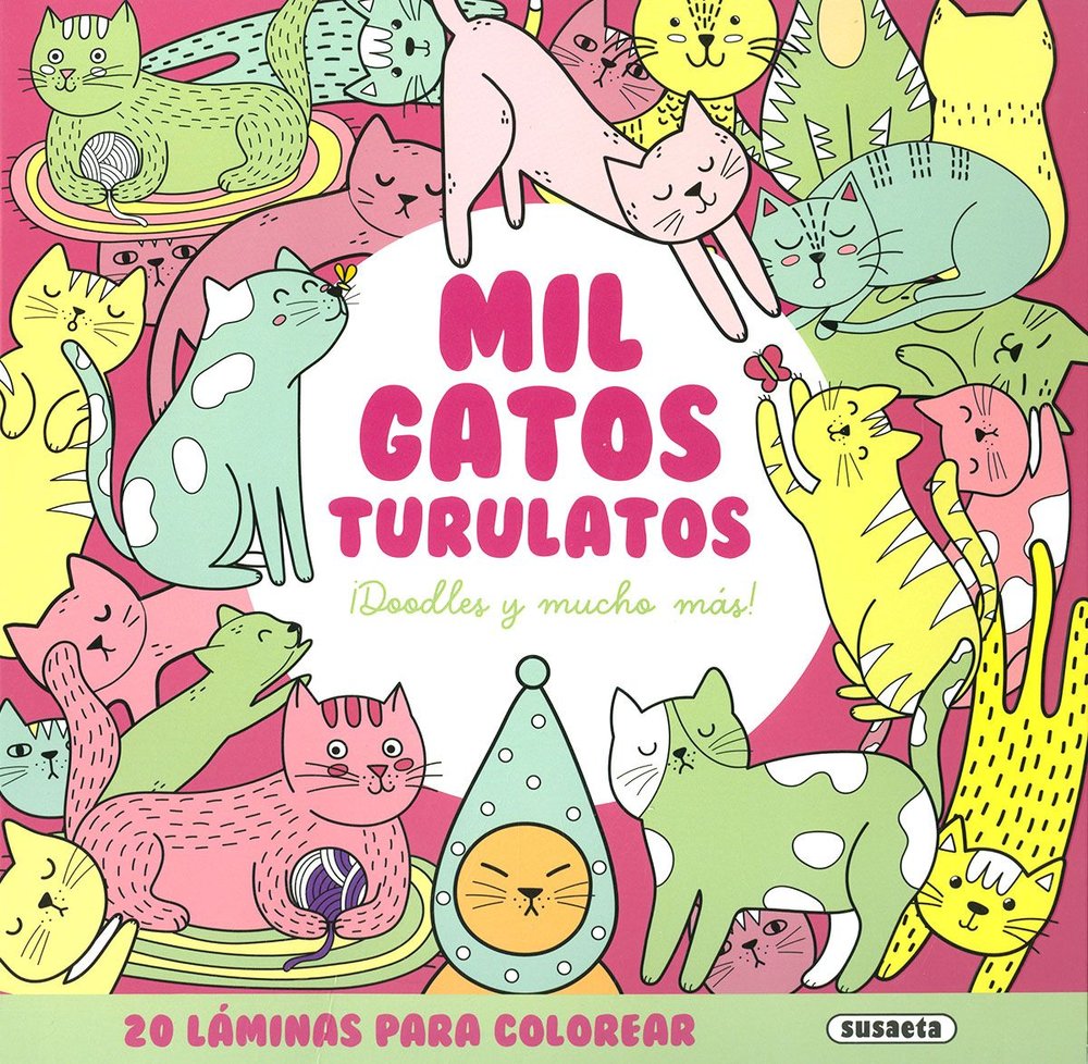 MIL GATOS TURULATOS, de SUSAETA EDICIONES | portada del libro