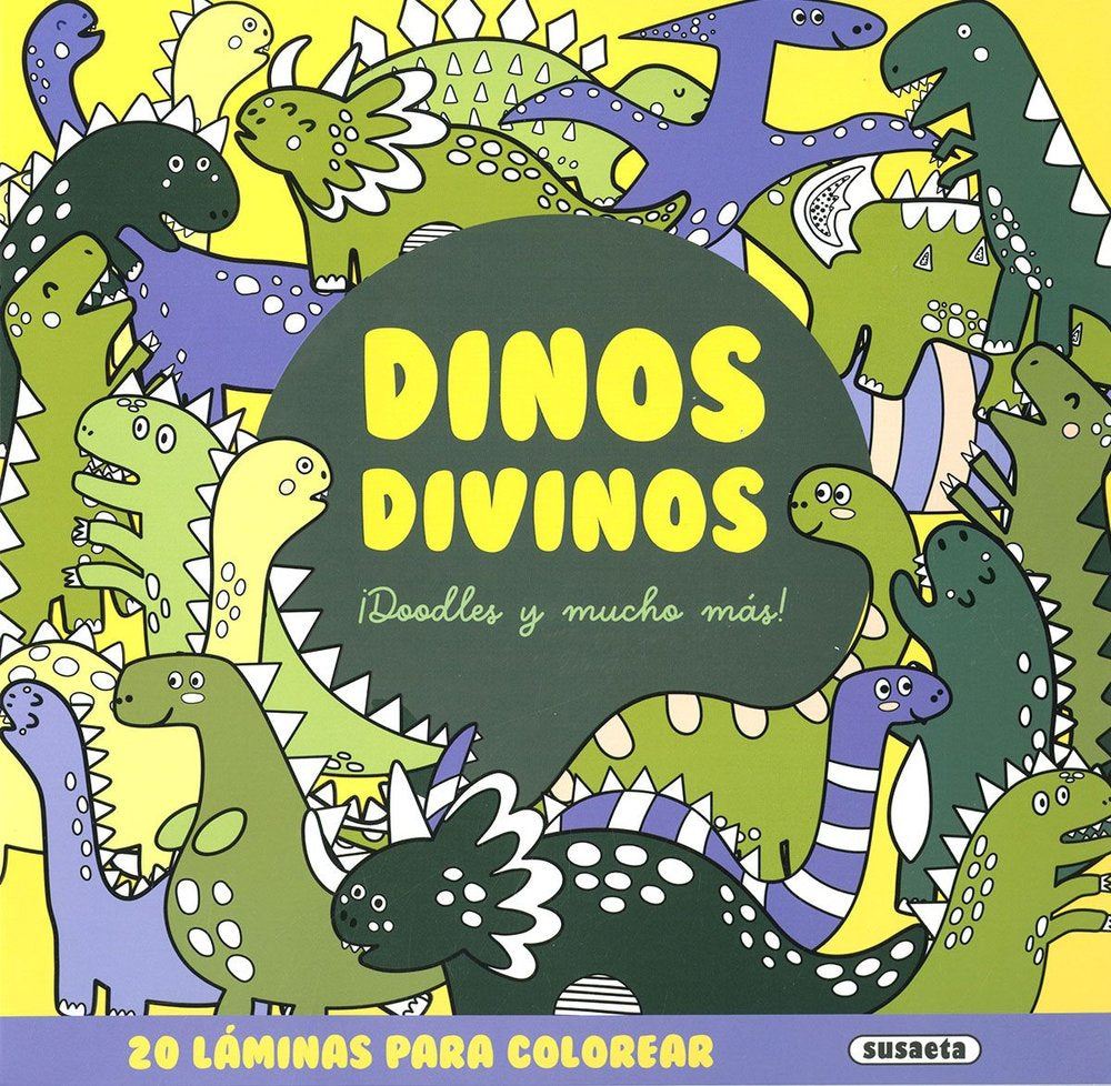 DINOS DIVINOS, de SUSAETA EDICIONES | portada del libro