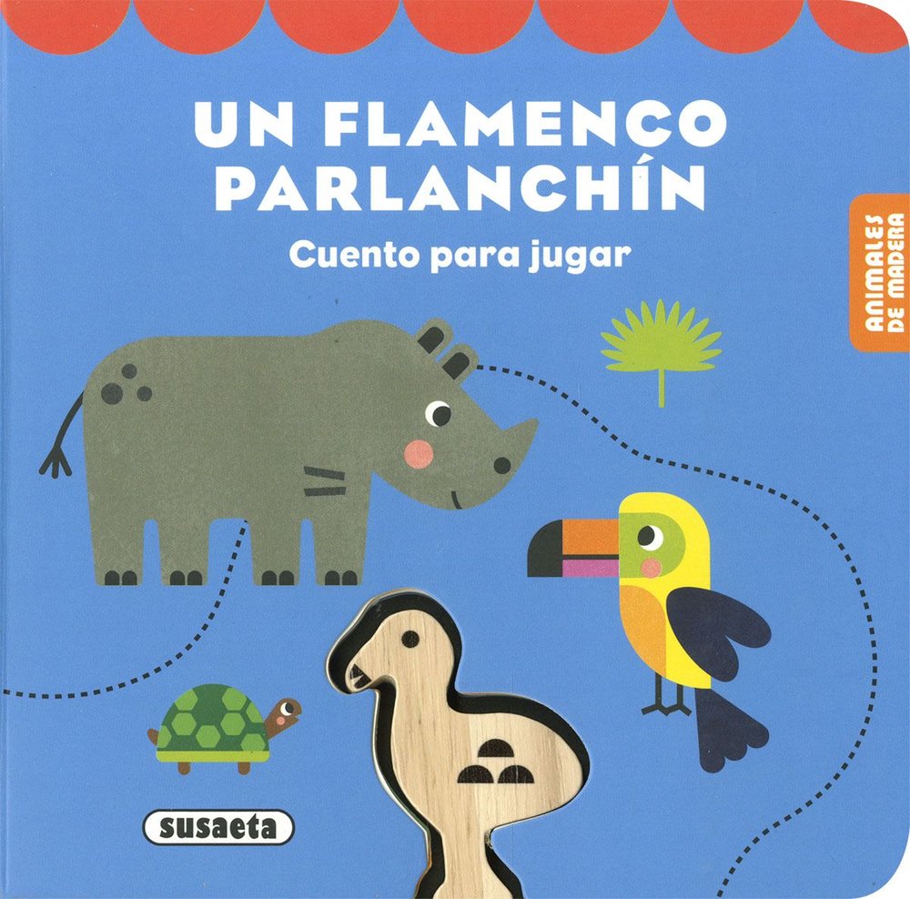 UN FLAMENCO PARLANCHIN, de SUSAETA EDICIONES | portada del libro