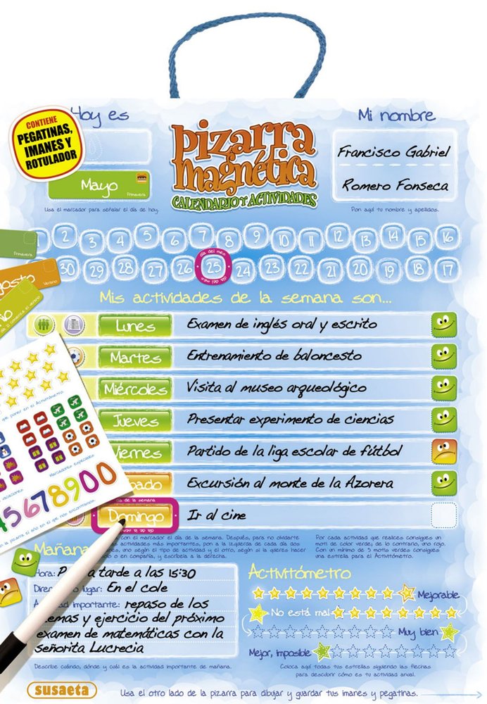 CALENDARIO Y ACTIVIDADES, de SUSAETA, EQUIPO | portada del libro