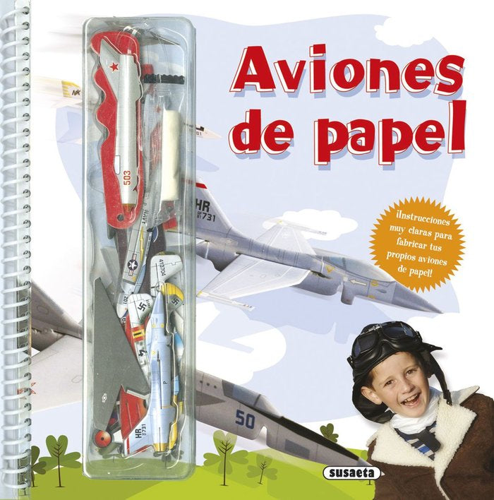 AVIONES DE PAPEL, de SUSAETA, EQUIPO | portada del libro