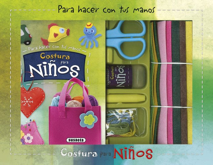 COSTURA PARA NIÑOS, de SUSAETA | portada del libro