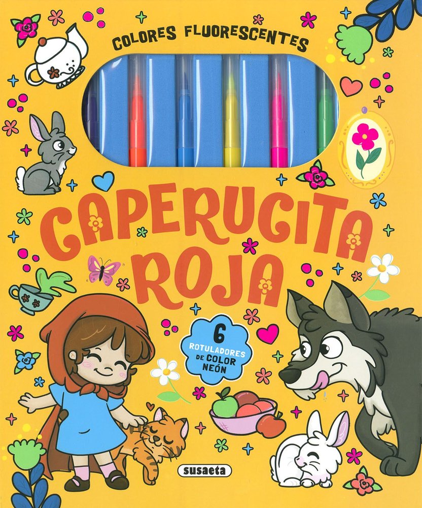 CAPERUCITA ROJA, de SUSAETA EDICIONES | portada del libro