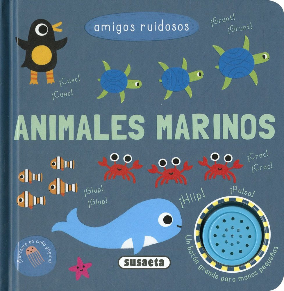 ANIMALES MARINOS, de SUSAETA EDICIONES | portada del libro