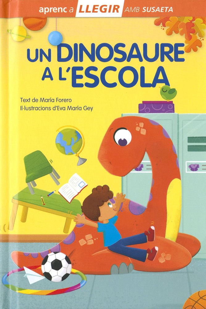 UN DINOSAURE A LÆESCOLA, de FORERO, MARIA | portada del libro